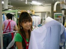 ワイシャツプレス